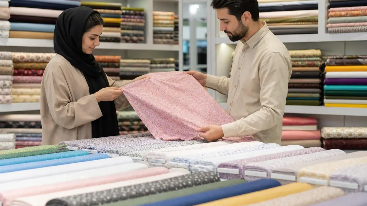برای دکور اقتصادی خرید پارچه ارزان متری