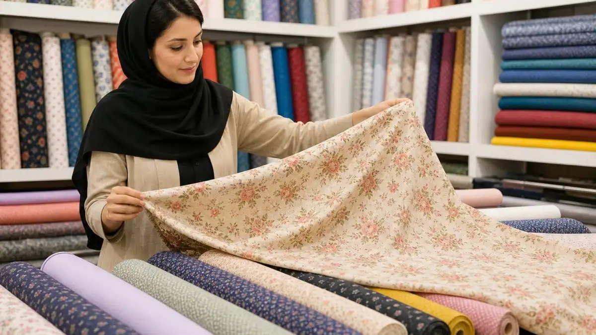 برای دکور اقتصادی خرید پارچه ارزان متری